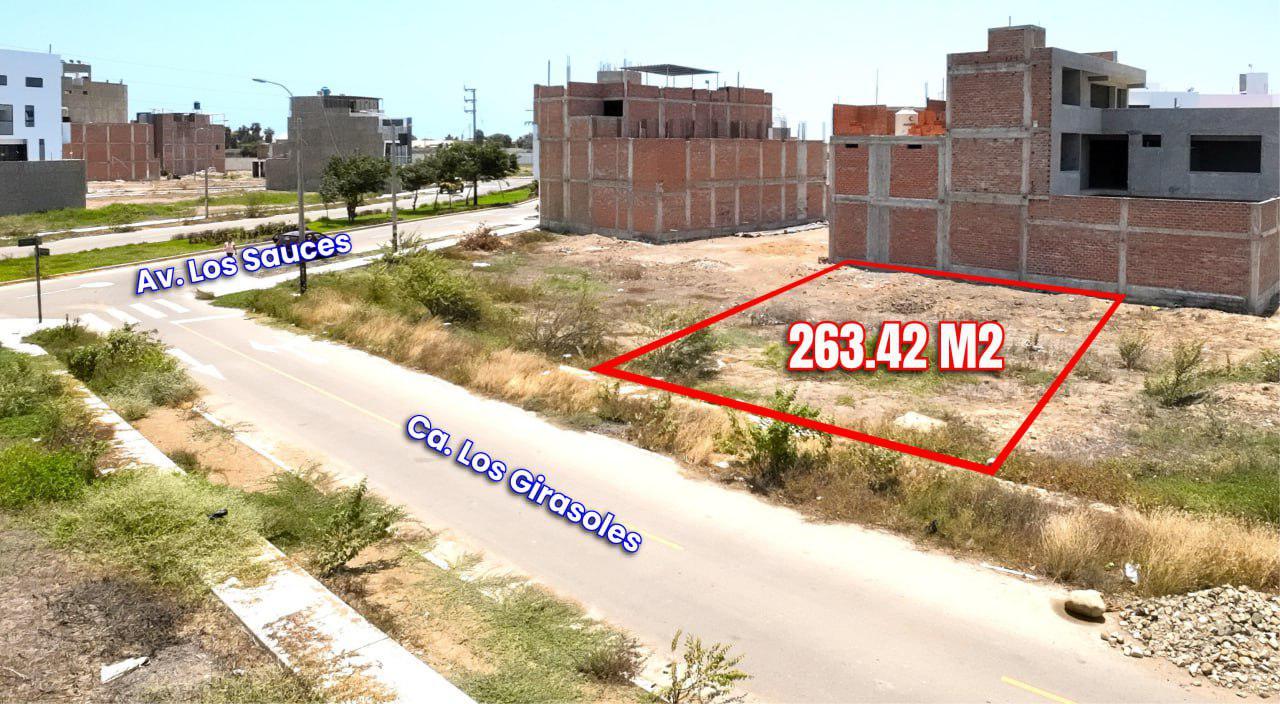 VENTA DE TERRENO DE 263.42 M2 EN URB. LOS NOGALES